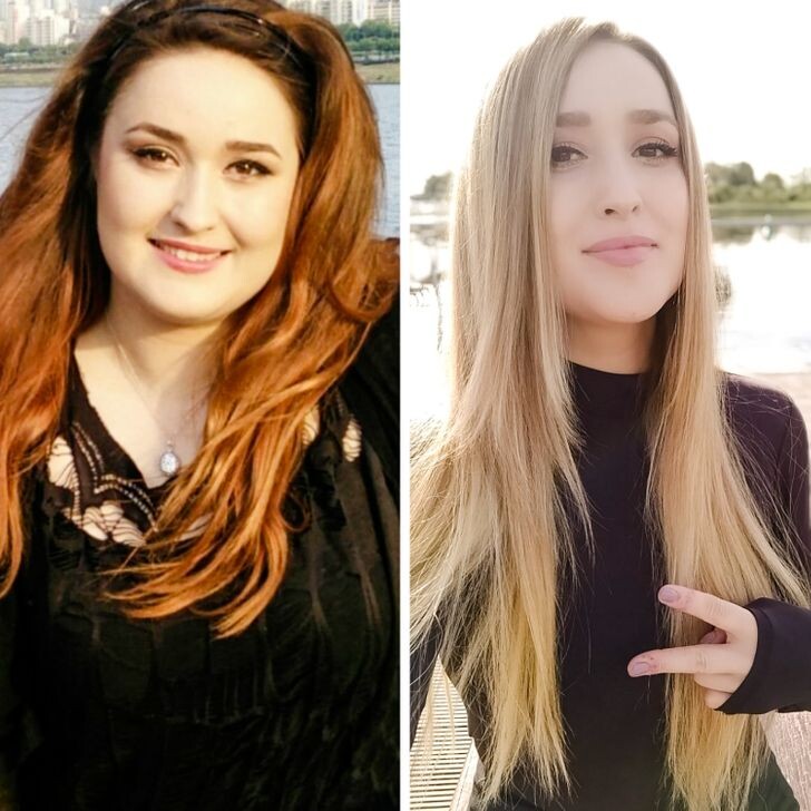 Интернет-пользователи показывают изменения в своей внешности &quot;до и после &quot; (23 фото)
