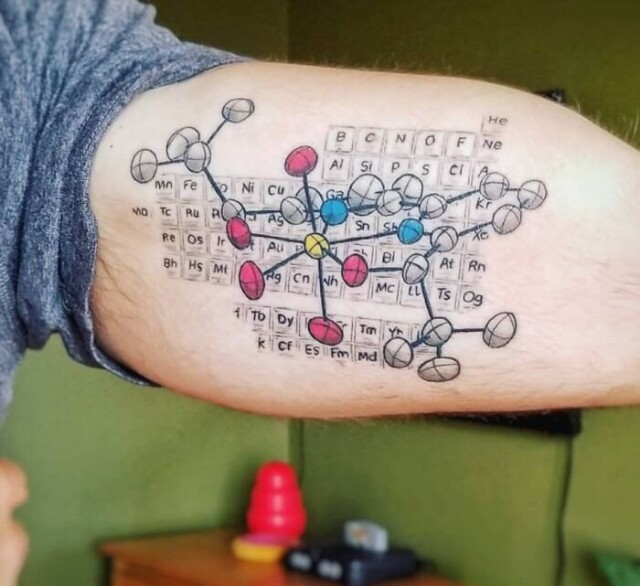 Татуювання на будь-який смак для вашого внутрішнього вченого  