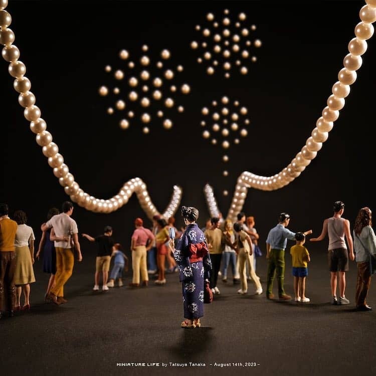 Японский художник, который изображает мир с помощью повседневных предметов (19 фото)