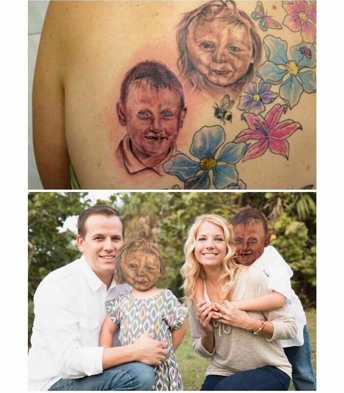 Эти люди даже не осознают, насколько неудачны их татуировки (28 фото)