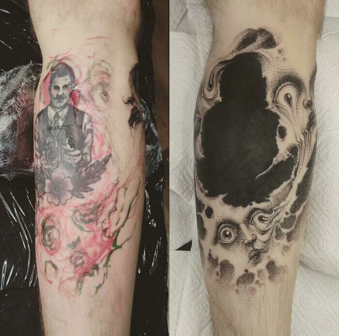18 раз, когда тату-мастера перекрыли сожаление о сделанной татуировке чем-то крутым