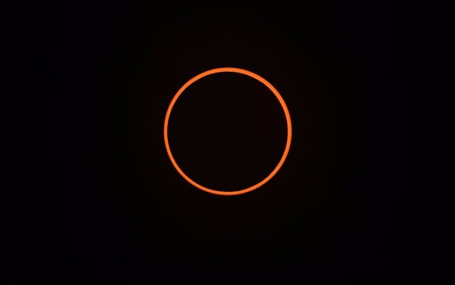 "Огненное кольцо" затмения над Северной и Южной Америкой (14 фото)