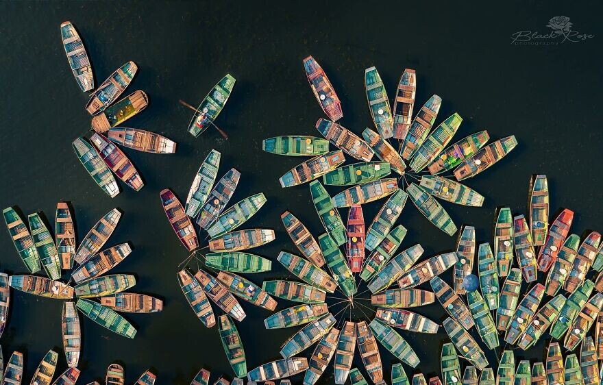 Живописные дрон-фотографии, демонстрирующие Вьетнам с высоты птичьего полёта (29 фото)