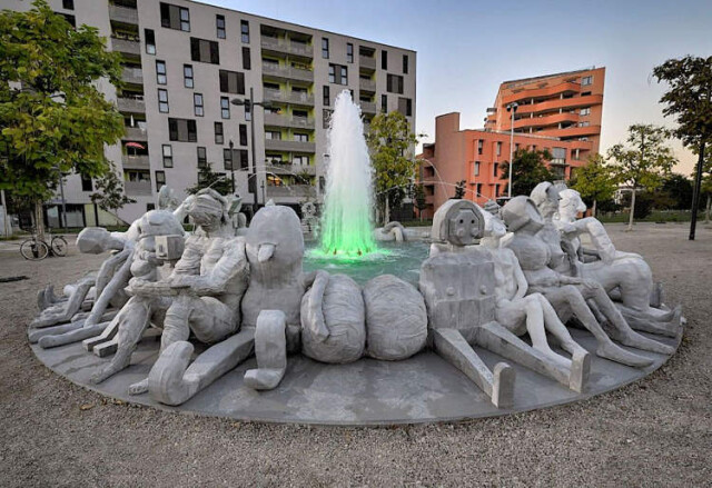 У Відні відкрили найпотворніший фонтан у світі. Його вартість - майже 2 мільйони євро 