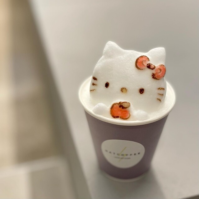 У японському кафе готують 3D-латте 