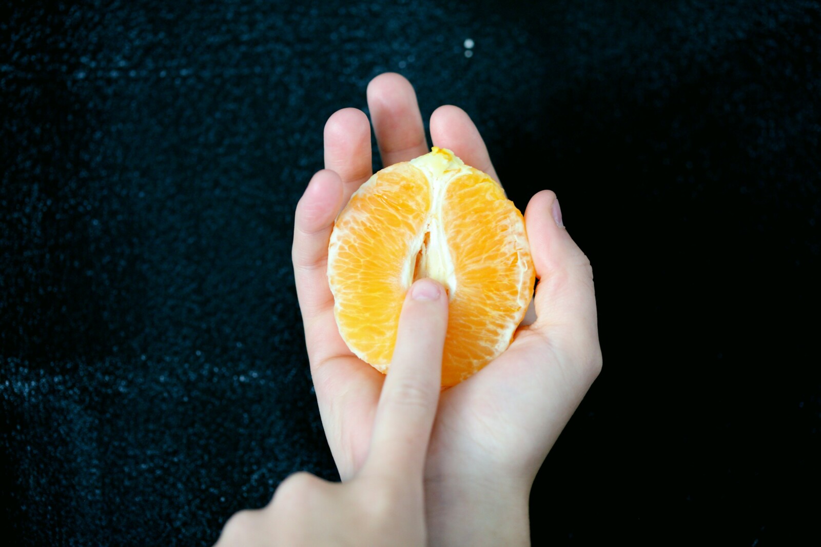 половинка апельсина