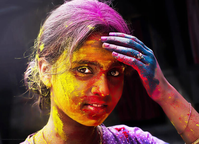 Фестиваль красок: вдохновляющие фотографии празднования Холи