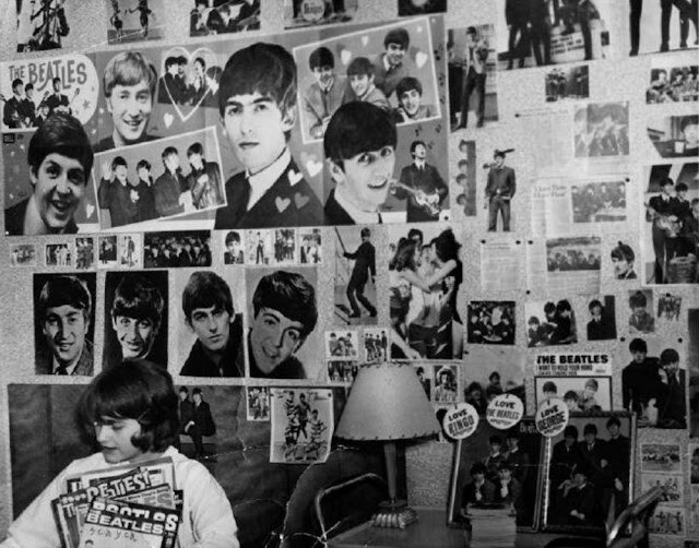 Как выглядели комнаты подростков 1960-х, фанатевших от группы "Битлз" (20 фото)