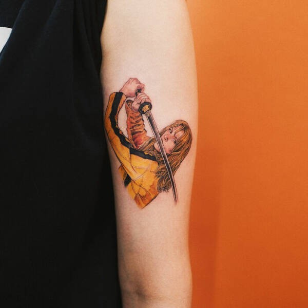 Безупречно реалистичные татуировки от Дасола Кима (23 фото)