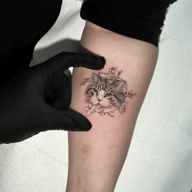 Татуировки от Drew_1nk (26 фото)