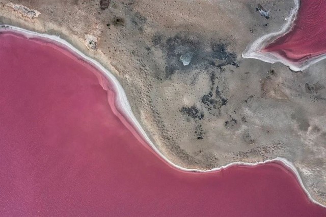 Аэрофотоснимки победителей конкурса на лучшую минималистическую фотографию года