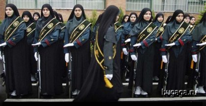 Выпуск курсантов полицейской академии в Тегеране