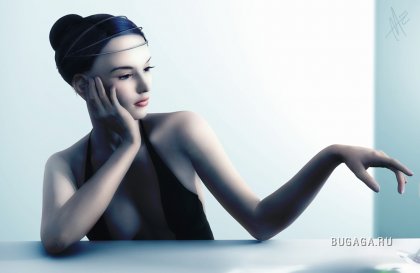 3D девушки от художницы Soa Lee