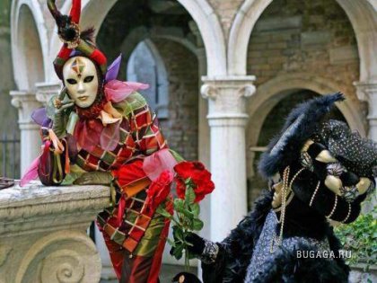 Фестиваль костюмов в Венеции