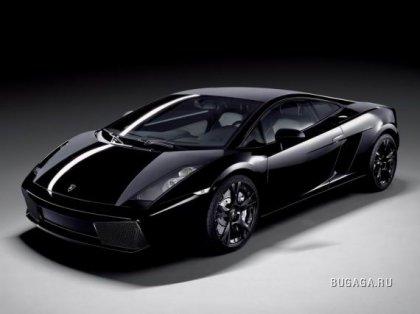 Lamborghinis - Gallardo Nera and Murcielago Versace