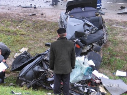 Жестокая авария на МКАД в Минске