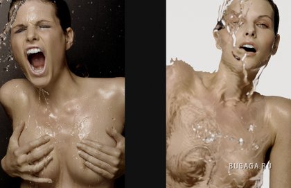 Мега-подборка эротических фото с каплями и водой