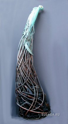 Скульптуры из металла работы Пьера Маттера.