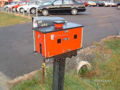 Необычные почтовые ящики (14 фото)
