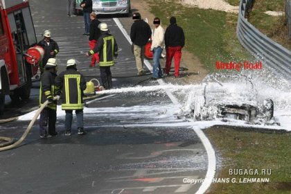 Сожгли Audi RS8 на тест-драйве.