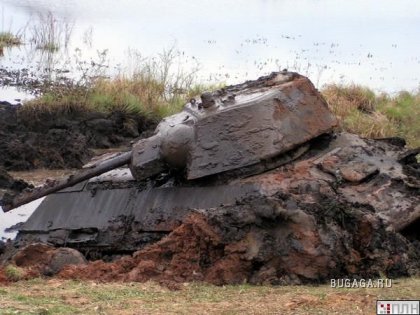В озере нашли Т-34 времен Второй Мировой