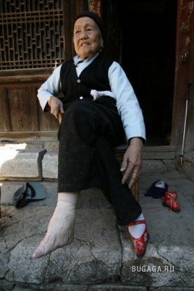Женские китайские ножки - жесть