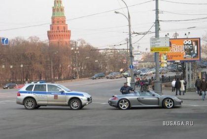 Какие машины можно встретить в Москве)
