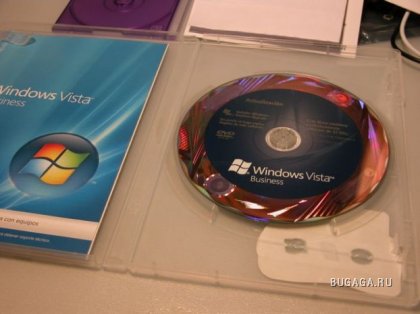 На голограмме Windows Vista Business спрятали микро-фотки