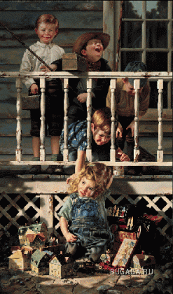 Детки - картины маслом - Bob Byerley