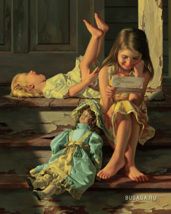 Детки - картины маслом - Bob Byerley