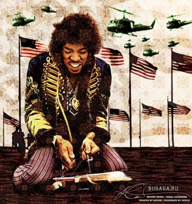 Jimi  Hendrix ...