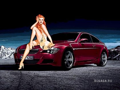 Sexy Lady & Car.